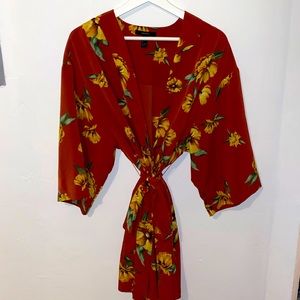 Forever 21 Floral blouse